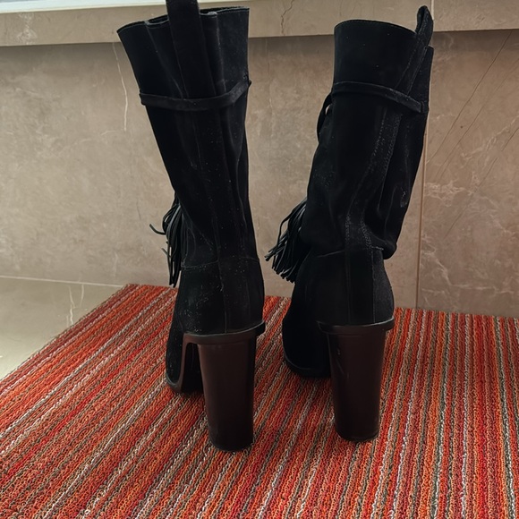 Lanvin sued tied tassel bootie - Picture 3 of 5